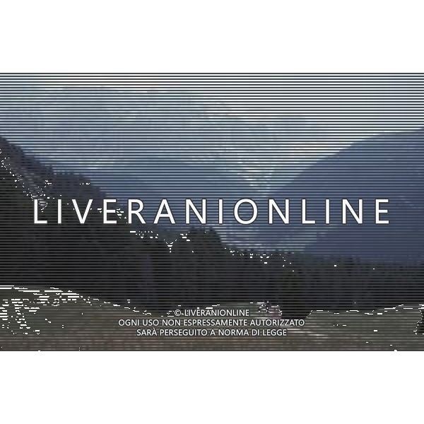 Veduta delle Montagne delle Dolomiti - Il gruppo montuoso del Sella, tra le valli di Gardena ©Archivio Giovanni Liverani/AG ALDO LIVERANI SAS