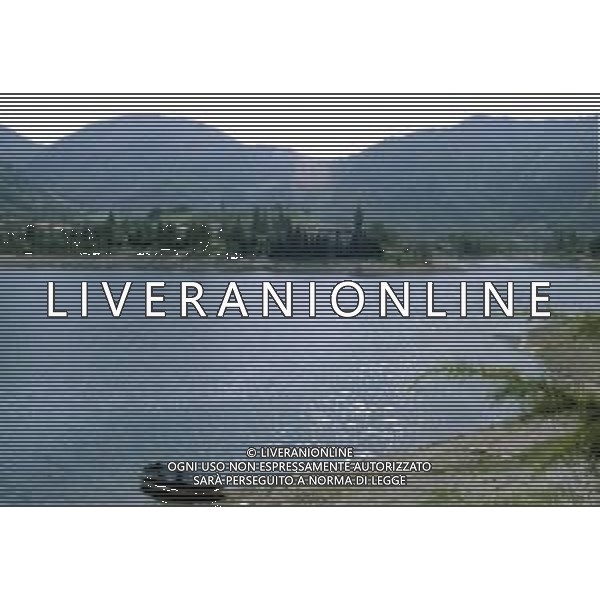 Veduta del lago d\'Idro o Eridio di origine glaciale sito nella provincia di Brescia ai confini con il Trentino ©Archivio Giovanni Liverani/AG ALDO LIVERANI SAS