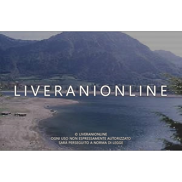 Veduta del lago d\'Idro o Eridio di origine glaciale sito nella provincia di Brescia ai confini con il Trentino ©Archivio Giovanni Liverani/AG ALDO LIVERANI SAS