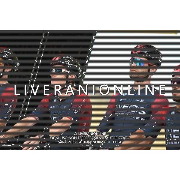 06-07-2022 Tour De France; Tappa 05 Lille - Arenberg; 2022, Ineos - Grenadiers; Ganna, Filippo; Geraint, Thomas; Lille; ©SIROTTI/AGENZIA ALDO LIVERANI SAS