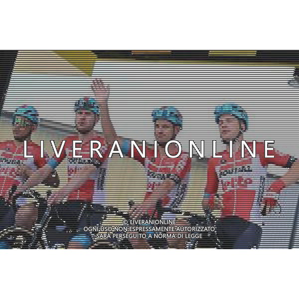 06-07-2022 Tour De France; Tappa 05 Lille - Arenberg; 2022, Lotto - Soudal; Lille; ©SIROTTI/AGENZIA ALDO LIVERANI SAS