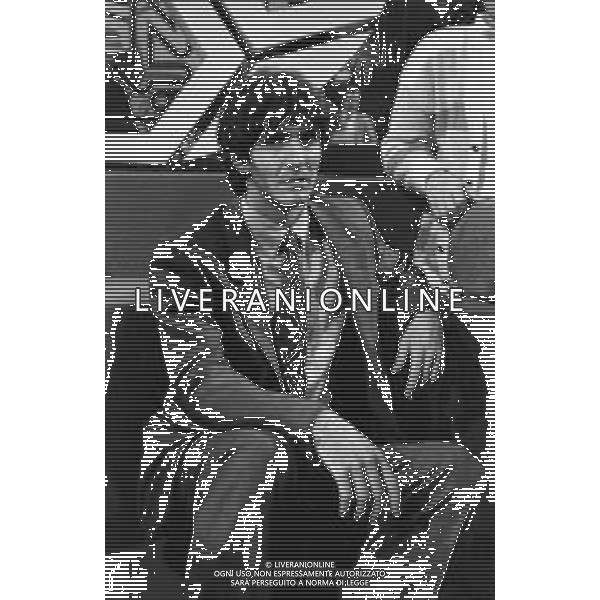RETROSPETTIVA DELLA TRASMISSIONE TV \'BLITZ\' CONDOTTO DA GIANNI MINA\' DEL 1982 NELLA FOTO PAOLO ROSSI ©ARCHIVIO AGENZIA ALDO LIVERANI SAS