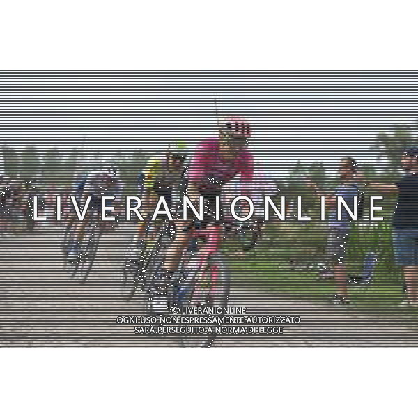 06-07-2022 Tour De France; Tappa 05 Lille - Arenberg; 2022, Ef Education - Easypost; Powless, Neilson; Pont Gibus; ©SIROTTI/ AGENZIA ALDO LIVERANI SAS