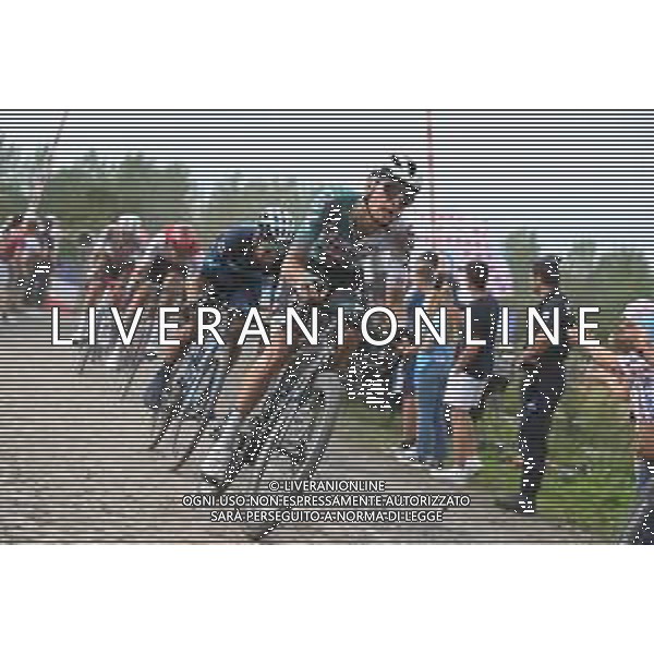 06-07-2022 Tour De France; Tappa 05 Lille - Arenberg; 2022, Bora - Hansgrohe; Vlasov, Aleksandr; Pont Gibus; ©SIROTTI/ AGENZIA ALDO LIVERANI SAS