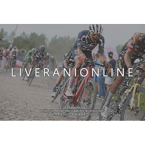 06-07-2022 Tour De France; Tappa 05 Lille - Arenberg; 2022, Trek - Segafredo; Skujins, Toms; Pont Gibus; ©SIROTTI/ AGENZIA ALDO LIVERANI SAS