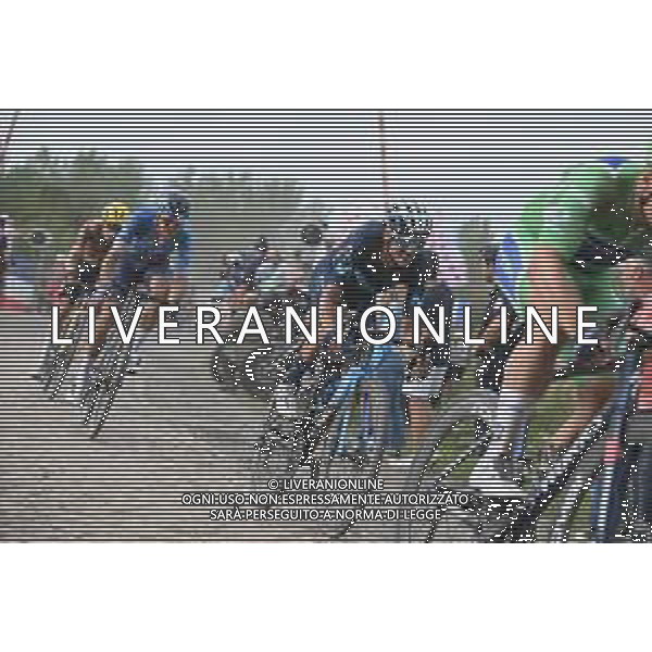 06-07-2022 Tour De France; Tappa 05 Lille - Arenberg; 2022, Movistar; Mas, Enric; Pont Gibus; ©SIROTTI/ AGENZIA ALDO LIVERANI SAS