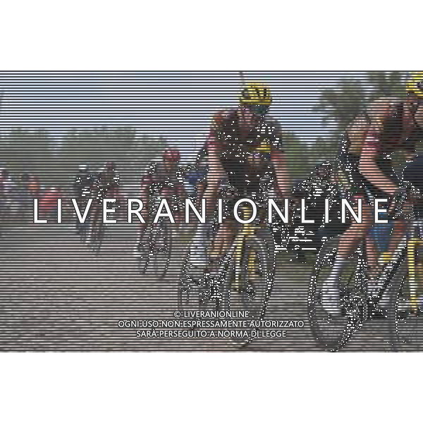 06-07-2022 Tour De France; Tappa 05 Lille - Arenberg; 2022, Jumbo - Visma; Van Hooydonck, Nathan; Pont Gibus; ©SIROTTI/ AGENZIA ALDO LIVERANI SAS