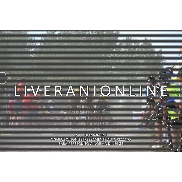 06-07-2022 Tour De France; Tappa 05 Lille - Arenberg; 2022, Jumbo - Visma; Benoot, Tiesj; Van Hooydonck, Nathan; Roglic, Primoz; Pont Gibus; ©SIROTTI/ AGENZIA ALDO LIVERANI SAS