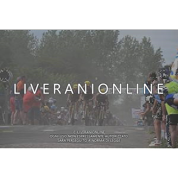 06-07-2022 Tour De France; Tappa 05 Lille - Arenberg; 2022, Jumbo - Visma; Benoot, Tiesj; Van Hooydonck, Nathan; Roglic, Primoz; Pont Gibus; ©SIROTTI/ AGENZIA ALDO LIVERANI SAS