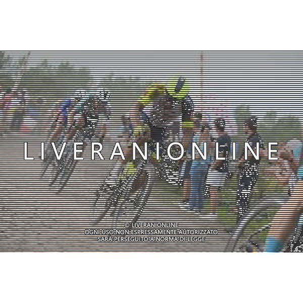 06-07-2022 Tour De France; Tappa 05 Lille - Arenberg; 2022, Intermarche - Wanty Gobert; Pasqualon, Andrea; Pont Gibus; ©SIROTTI/ AGENZIA ALDO LIVERANI SAS