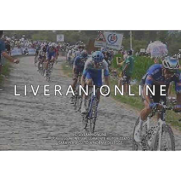 06-07-2022 Tour De France; Tappa 05 Lille - Arenberg; 2022, Bikeexchange - Jayco; Pont Gibus; ©SIROTTI/ AGENZIA ALDO LIVERANI SAS