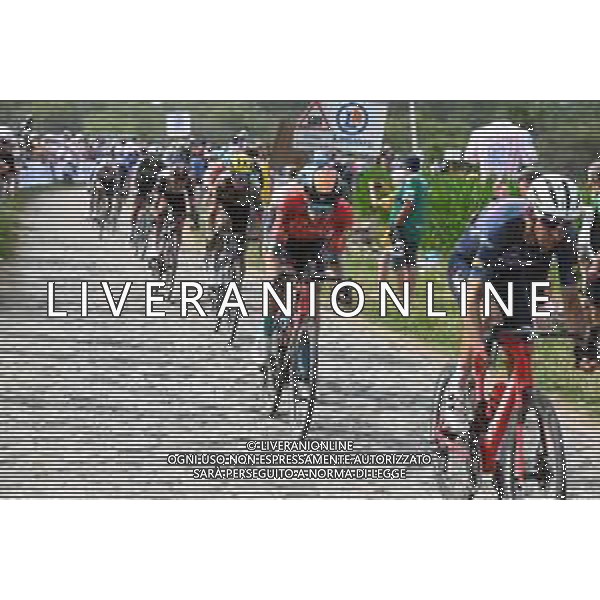 06-07-2022 Tour De France; Tappa 05 Lille - Arenberg; 2022, Bahrain - Victorious; Pont Gibus; ©SIROTTI/ AGENZIA ALDO LIVERANI SAS