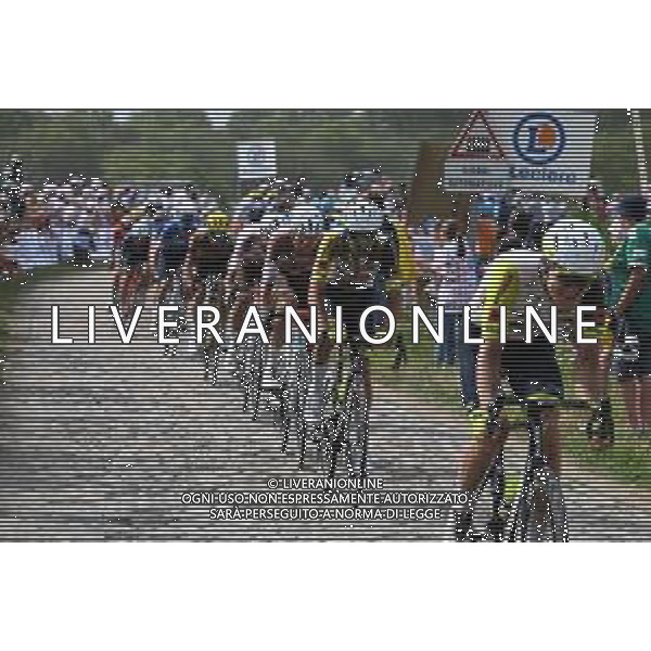 06-07-2022 Tour De France; Tappa 05 Lille - Arenberg; 2022, Intermarche - Wanty Gobert; Pont Gibus; ©SIROTTI/ AGENZIA ALDO LIVERANI SAS