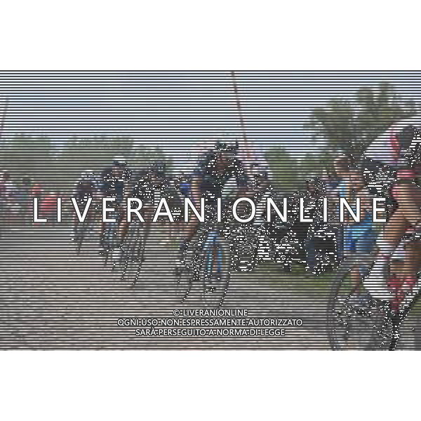 06-07-2022 Tour De France; Tappa 05 Lille - Arenberg; 2022, Movistar; Izaguirre, Gorka; Pont Gibus; ©SIROTTI/ AGENZIA ALDO LIVERANI SAS