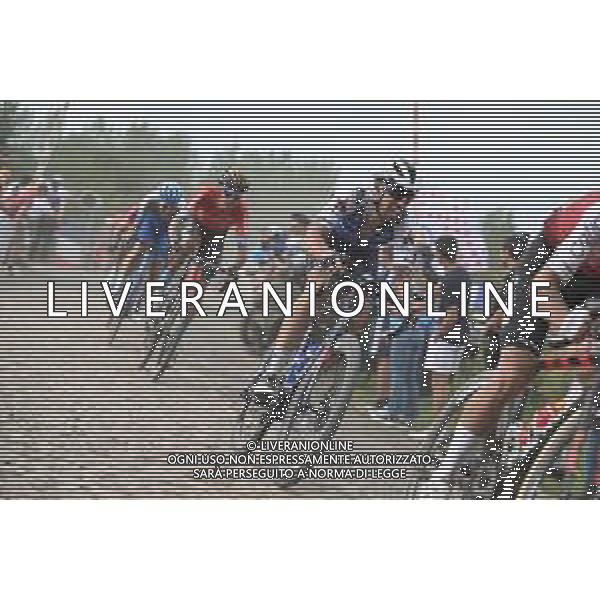 06-07-2022 Tour De France; Tappa 05 Lille - Arenberg; 2022, Quick Step - Alpha Vinyl; Cattaneo, Mattia; Pont Gibus; ©SIROTTI/ AGENZIA ALDO LIVERANI SAS