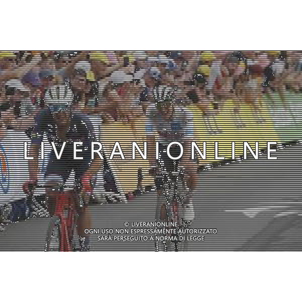 06-07-2022 Tour De France; Tappa 05 Lille - Arenberg; 2022, Trek - Segafredo; 2022, Uae Emirates; Stuyven, Jasper; Pogacar, Tadej; Arenberg; ©SIROTTI/ AGENZIA ALDO LIVERANI SAS