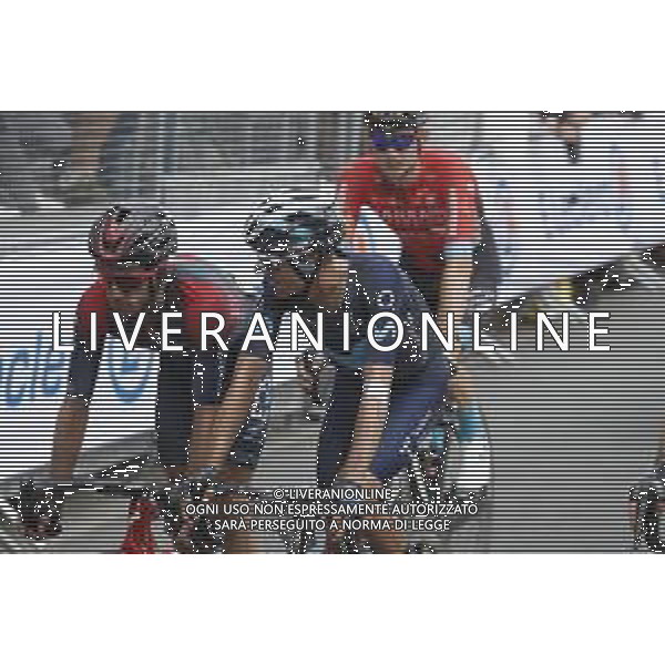 06-07-2022 Tour De France; Tappa 05 Lille - Arenberg; 2022, Movistar; 2022, Ineos - Grenadiers; Mas, Enric; Yates, Adam; Arenberg; ©SIROTTI/ AGENZIA ALDO LIVERANI SAS