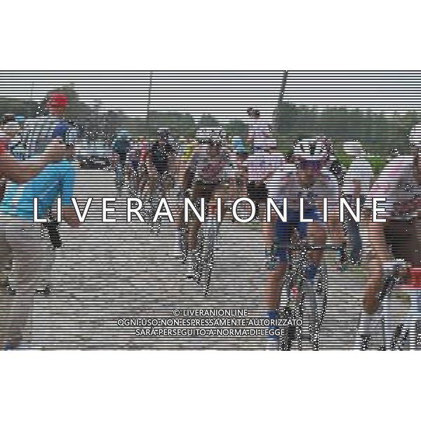 06-07-2022 Tour De France; Tappa 05 Lille - Arenberg; 2022, Ag2r - Citroen; Pont Gibus; ©SIROTTI/ AGENZIA ALDO LIVERANI SAS