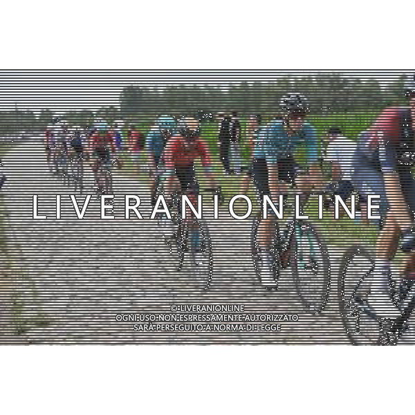 06-07-2022 Tour De France; Tappa 05 Lille - Arenberg; 2022, Beb Hotels - Pb Ktm; 2022, Bahrain - Victorious; Rolland, Pierre; Tratnik, Jan; Pont Gibus; ©SIROTTI/ AGENZIA ALDO LIVERANI SAS