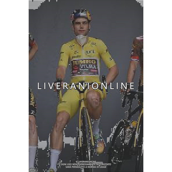 07-07-2022 Tour De France; Tappa 06 Binche - Longwy; 2022, Jumbo - Visma; Van Aert, Wout; Binche; ©SIROTTI/AGENZIA ALDO LIVERANI SAS