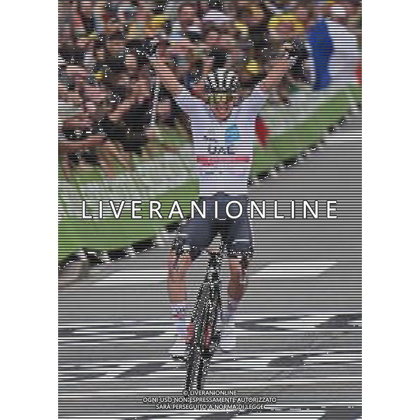 07-07-2022 Tour De France; Tappa 06 Binche - Longwy; 2022, Uae Emirates; Pogacar, Tadej; Longwy; ©SIROTTI/AGENZIA ALDO LIVERANI SAS