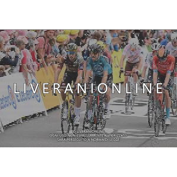 07-07-2022 Tour De France; Tappa 06 Binche - Longwy; 2022, Jumbo - Visma; 2022, Beb Hotels - Pb Ktm; Laporte, Christophe; Lemoine, Cyril; Longwy; ©SIROTTI/AGENZIA ALDO LIVERANI SAS