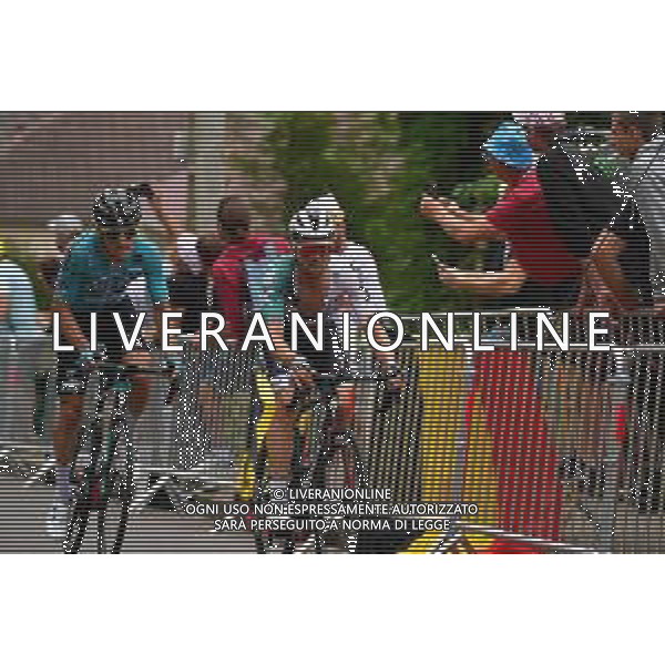 07-07-2022 Tour De France; Tappa 06 Binche - Longwy; 2022, Bora - Hansgrohe; 2022, Beb Hotels - Pb Ktm; Schachmann, Maximilian; Schonberger, Sebastian; Longwy; ©SIROTTI/AGENZIA ALDO LIVERANI SAS