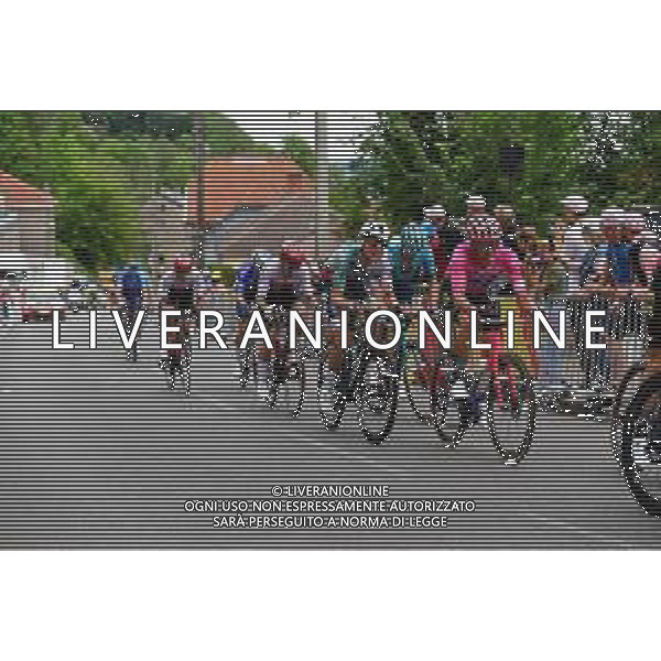 07-07-2022 Tour De France; Tappa 06 Binche - Longwy; 2022, Ef Education - Easypost; 2022, Bora - Hansgrohe; Uran, Rigoberto; Vlasov, Aleksandr; Longwy; ©SIROTTI/AGENZIA ALDO LIVERANI SAS