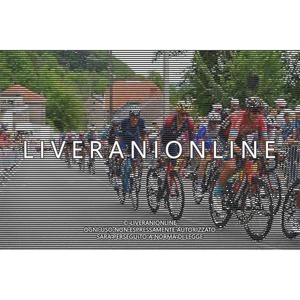 07-07-2022 Tour De France; Tappa 06 Binche - Longwy; 2022, Bahrain - Victorious; 2022, Ineos - Grenadiers; Teuns, Dylan; Yates, Adam; Longwy; ©SIROTTI/AGENZIA ALDO LIVERANI SAS