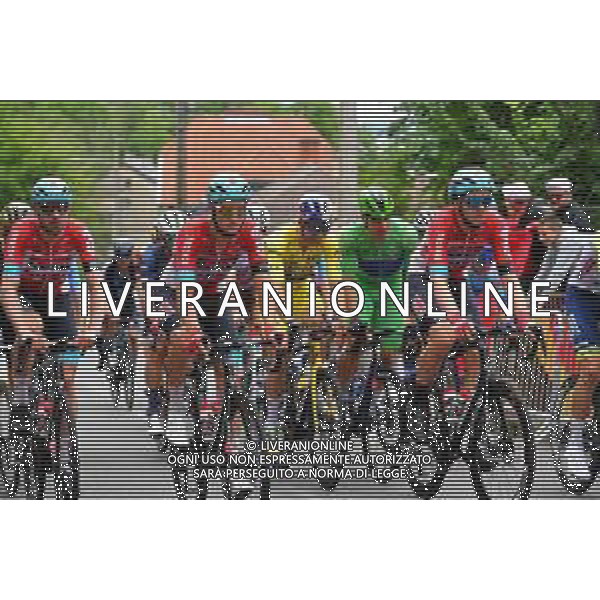 07-07-2022 Tour De France; Tappa 06 Binche - Longwy; 2022, Lotto - Soudal; 2022, Jumbo - Visma; 2022, Quick Step - Alpha Vinyl; Van Aert, Wout; Jakobsen, Fabio; Longwy; ©SIROTTI/AGENZIA ALDO LIVERANI SAS