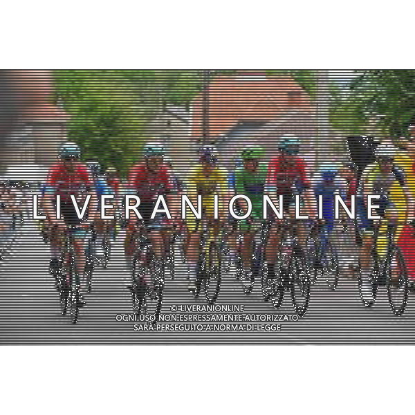 07-07-2022 Tour De France; Tappa 06 Binche - Longwy; 2022, Lotto - Soudal; 2022, Jumbo - Visma; 2022, Quick Step - Alpha Vinyl; Van Aert, Wout; Jakobsen, Fabio; Longwy; ©SIROTTI/AGENZIA ALDO LIVERANI SAS