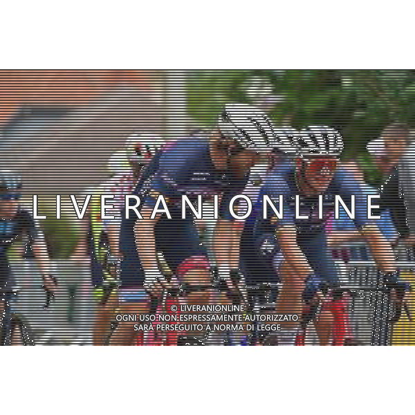 07-07-2022 Tour De France; Tappa 06 Binche - Longwy; 2022, Trek - Segafredo; Simmons, Quinn; Pedersen, Mads; Longwy; ©SIROTTI/AGENZIA ALDO LIVERANI SAS