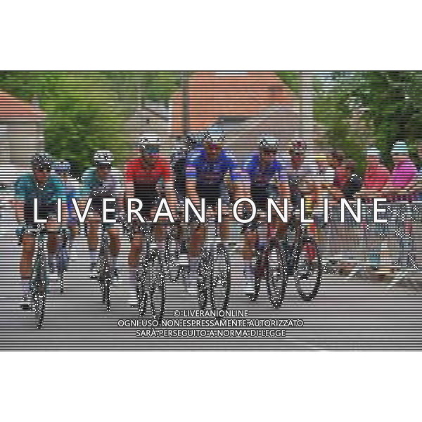 07-07-2022 Tour De France; Tappa 06 Binche - Longwy; 2022, Alpecin - Deceuninck; Van Keirsbulck, Guillaume; Van Der Poel, Mathieu; Longwy; ©SIROTTI/AGENZIA ALDO LIVERANI SAS