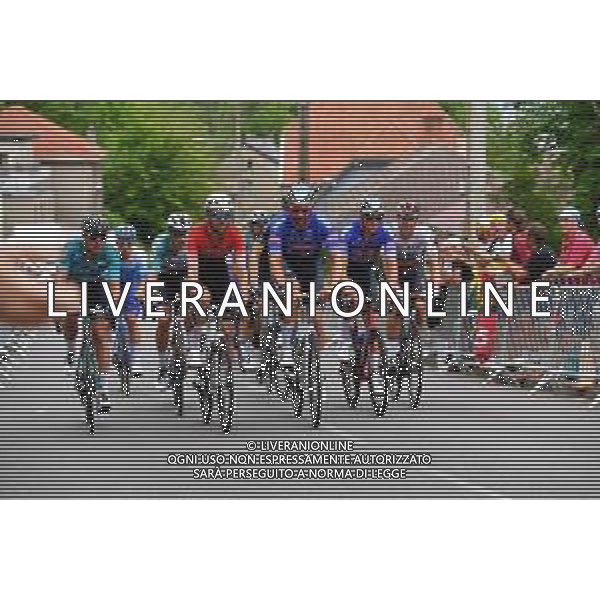 07-07-2022 Tour De France; Tappa 06 Binche - Longwy; 2022, Alpecin - Deceuninck; Van Keirsbulck, Guillaume; Van Der Poel, Mathieu; Longwy; ©SIROTTI/AGENZIA ALDO LIVERANI SAS