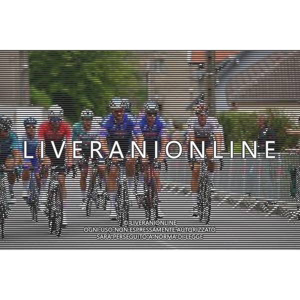 07-07-2022 Tour De France; Tappa 06 Binche - Longwy; 2022, Alpecin - Deceuninck; Van Keirsbulck, Guillaume; Van Der Poel, Mathieu; Longwy; ©SIROTTI/AGENZIA ALDO LIVERANI SAS