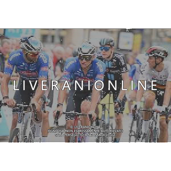 07-07-2022 Tour De France; Tappa 06 Binche - Longwy; 2022, Alpecin - Deceuninck; Van Keirsbulck, Guillaume; Van Der Poel, Mathieu; Longwy; ©SIROTTI/AGENZIA ALDO LIVERANI SAS