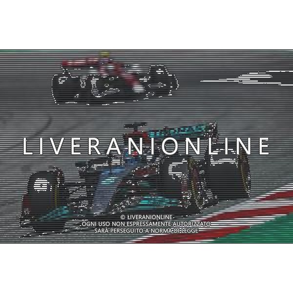 George Russell (GBR), Mercedes AMG F1 08.07.2022. Formula 1 World Championship, Rd 11, Austrian Grand Prix, Spielberg, Austria, Qualifying Day. - www.xpbimages.com, EMail: requests@xpbimages.com © Copyright: Charniaux / XPB Images/AGENZIA ALDO LIVERANI SAS - ITALY ONLY EDITORIAL USE ONLY