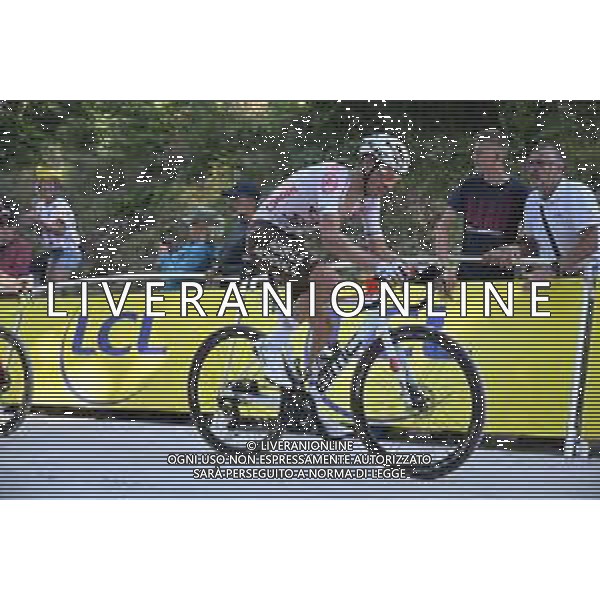 08-07-2022 Tour De France; Tappa 07 Tomblaine - La Super Planche Des Belles Filles; 2022, Ag2r - Citroen; Paret Peintre, Aurelien; La Super Planche Des Belles Filles; ©SIROTTI/AGENZIA ALDO LIVERANI SAS