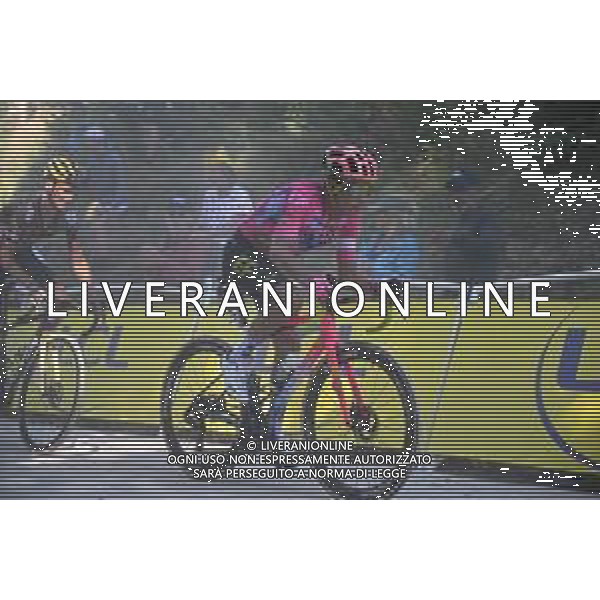 08-07-2022 Tour De France; Tappa 07 Tomblaine - La Super Planche Des Belles Filles; 2022, Ef Education - Easypost; Uran, Rigoberto; La Super Planche Des Belles Filles; ©SIROTTI/AGENZIA ALDO LIVERANI SAS