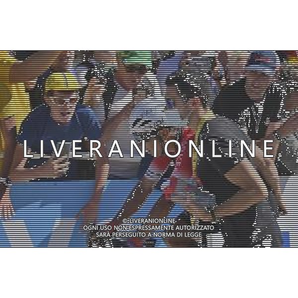 08-07-2022 Tour De France; Tappa 07 Tomblaine - La Super Planche Des Belles Filles; 2022, Arkea - Samsic; Quintana Rojas Nairo, Alexander; La Super Planche Des Belles Filles; ©SIROTTI/AGENZIA ALDO LIVERANI SAS