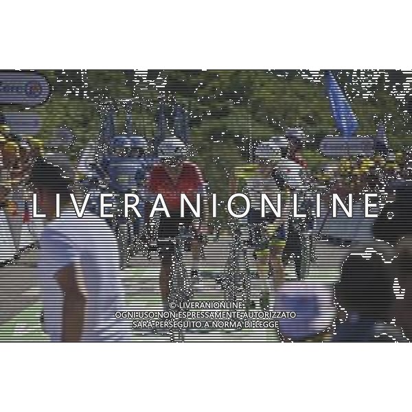08-07-2022 Tour De France; Tappa 07 Tomblaine - La Super Planche Des Belles Filles; 2022, Intermarche - Wanty Gobert; 2022, Arkea - Samsic; Meintjes, Louis; Quintana Rojas Nairo, Alexander; La Super Planche Des Belles Filles; ©SIROTTI/AGENZIA ALDO LIVERANI SAS
