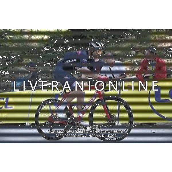 08-07-2022 Tour De France; Tappa 07 Tomblaine - La Super Planche Des Belles Filles; 2022, Trek - Segafredo; Gallopin, Tony; La Super Planche Des Belles Filles; ©SIROTTI/AGENZIA ALDO LIVERANI SAS