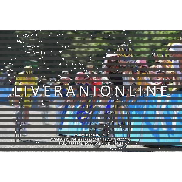 08-07-2022 Tour De France; Tappa 07 Tomblaine - La Super Planche Des Belles Filles; 2022, Jumbo - Visma; Vingegaard, Jonas; La Super Planche Des Belles Filles; ©SIROTTI/AGENZIA ALDO LIVERANI SAS