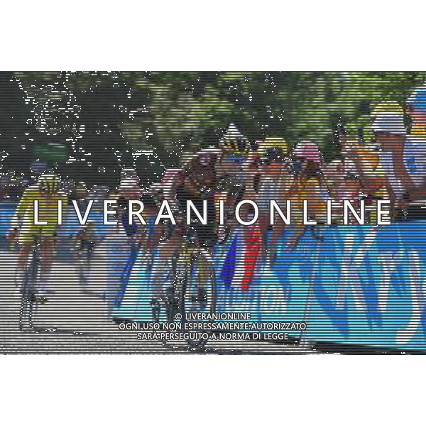 08-07-2022 Tour De France; Tappa 07 Tomblaine - La Super Planche Des Belles Filles; 2022, Jumbo - Visma; Vingegaard, Jonas; La Super Planche Des Belles Filles; ©SIROTTI/AGENZIA ALDO LIVERANI SAS
