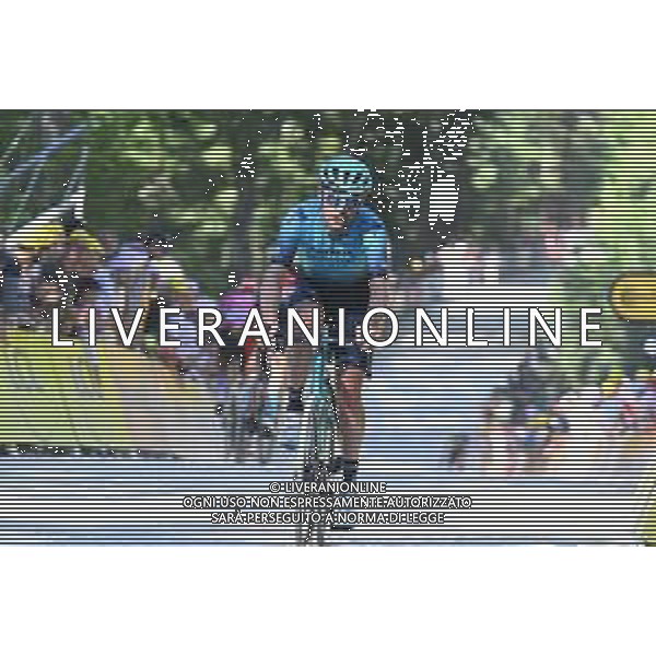 08-07-2022 Tour De France; Tappa 07 Tomblaine - La Super Planche Des Belles Filles; 2022, Astana - Qazaqstan; Gruzdev, Dmtriy; La Super Planche Des Belles Filles; ©SIROTTI/AGENZIA ALDO LIVERANI SAS