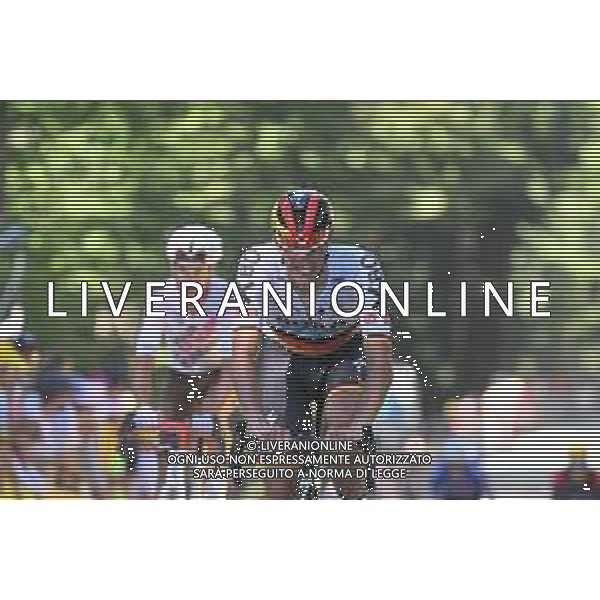 08-07-2022 Tour De France; Tappa 07 Tomblaine - La Super Planche Des Belles Filles; 2022, Bora - Hansgrohe; Politt, Nils; La Super Planche Des Belles Filles; ©SIROTTI/AGENZIA ALDO LIVERANI SAS