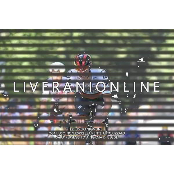 08-07-2022 Tour De France; Tappa 07 Tomblaine - La Super Planche Des Belles Filles; 2022, Bora - Hansgrohe; Politt, Nils; La Super Planche Des Belles Filles; ©SIROTTI/AGENZIA ALDO LIVERANI SAS