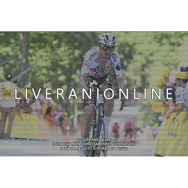 08-07-2022 Tour De France; Tappa 07 Tomblaine - La Super Planche Des Belles Filles; 2022, Ag2r - Citroen; O\'connor, Ben; La Super Planche Des Belles Filles; ©SIROTTI/AGENZIA ALDO LIVERANI SAS