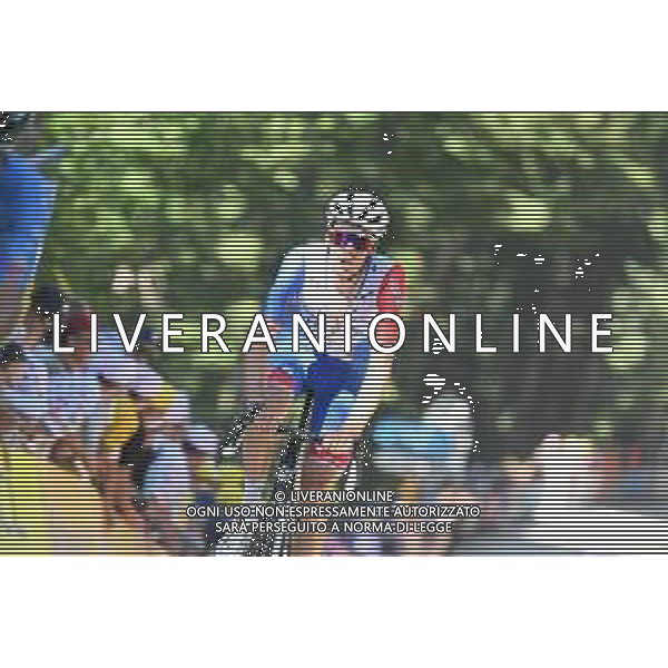 08-07-2022 Tour De France; Tappa 07 Tomblaine - La Super Planche Des Belles Filles; 2022, Groupama - Fdj; Geniets, Kevin; La Super Planche Des Belles Filles; ©SIROTTI/AGENZIA ALDO LIVERANI SAS