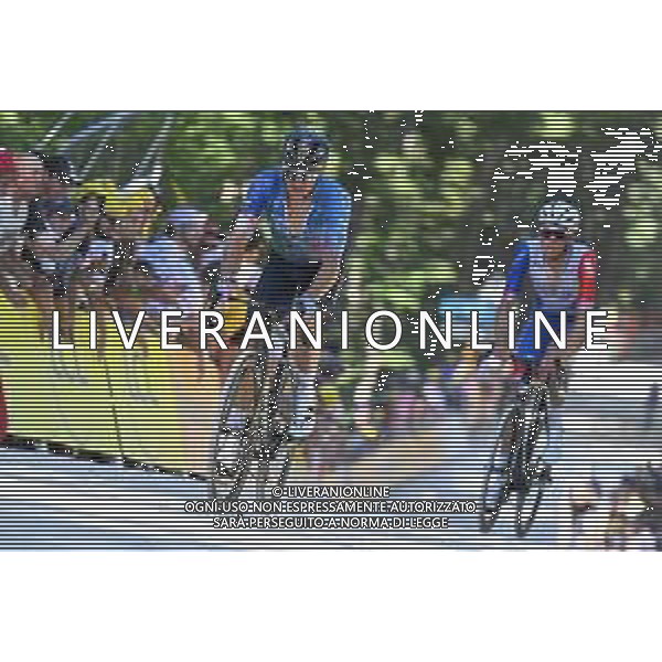 08-07-2022 Tour De France; Tappa 07 Tomblaine - La Super Planche Des Belles Filles; 2022, Israel - Premier Tech; Fuglsang, Jacob; La Super Planche Des Belles Filles; ©SIROTTI/AGENZIA ALDO LIVERANI SAS